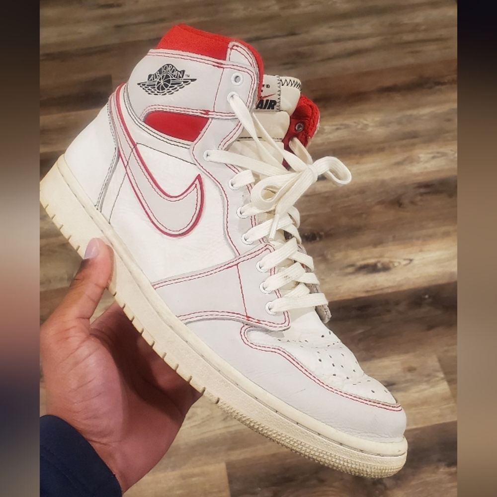 Phantom Red Jordan 1